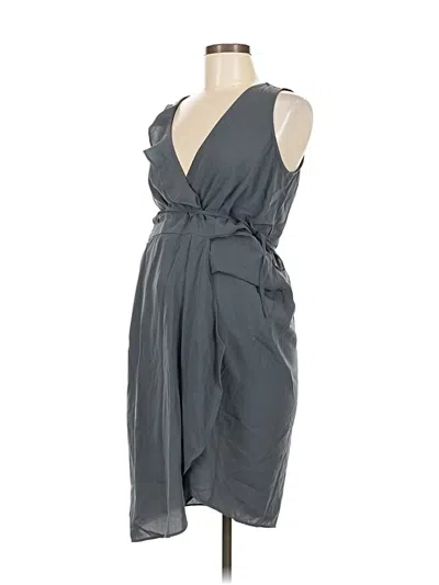 Pre-owned Motherhood Cocktail Dress In Gray