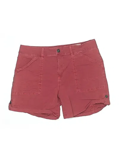 Pre-owned Cosmic Blue Love Shorts In Red