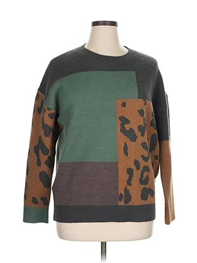 Pre-owned Silk & Salt Pullover Sweater In Gray