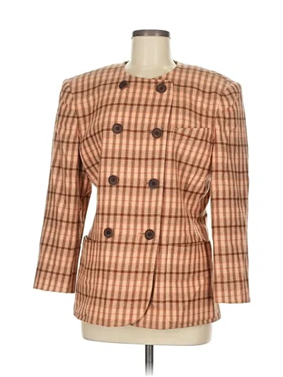 Pre-owned Escada By Margaretha Ley Blazer Jacket In Brown