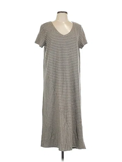 Pre-owned Purejill Casual Dress In Gray
