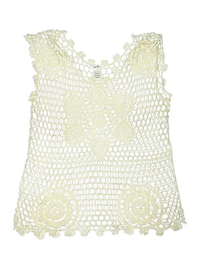 Pre-owned Isela Swimsuit Cover Up In White