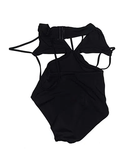 Pre-owned Lands' End One Piece Swimsuit In Black