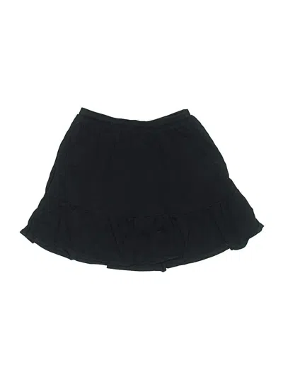 Pre-owned Lands' End Kids'  Skort In Black