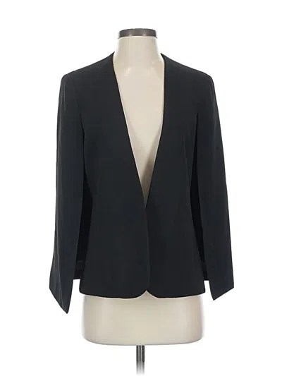 Pre-owned Zara Blazer Jacket In Black