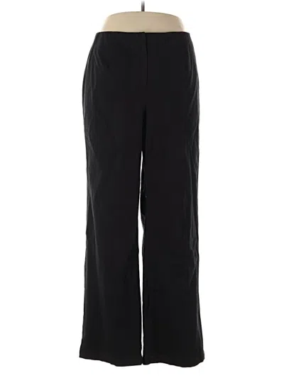 Pre-owned Liz Claiborne Dress Pants In Black