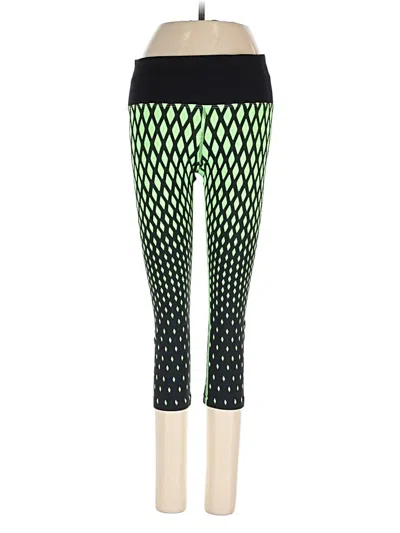 Pre-owned Lorna Jane Active Active Pants In Green