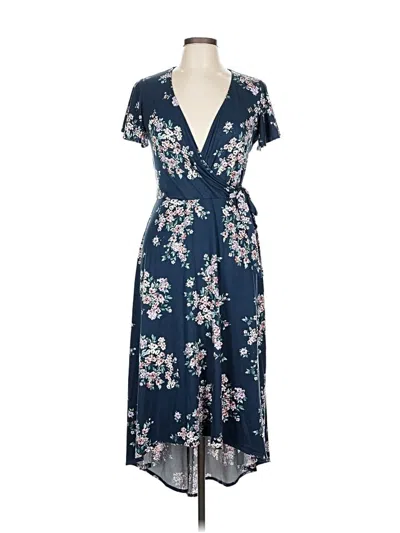 Pre-owned Fortune + Ivy Casual Dress In Blue