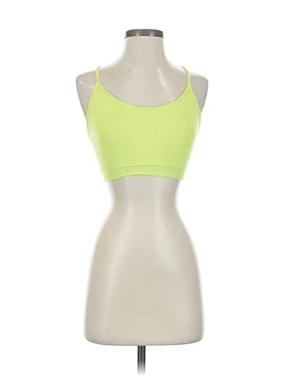 Pre-owned Fabletics Sports Bra In Green