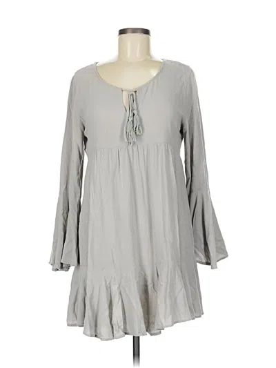 Pre-owned Umgee Casual Dress In Gray