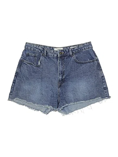 Pre-owned Cotton On Denim Shorts In Blue