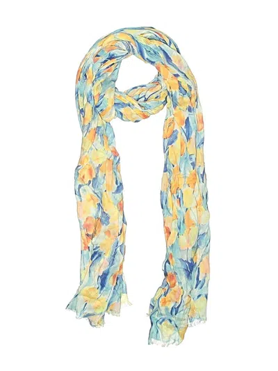 Pre-owned Unbranded Scarf In Blue