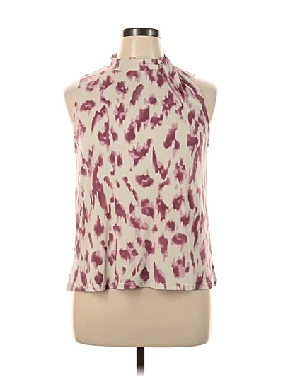 Pre-owned Beacon Sleeveless Blouse In Pink