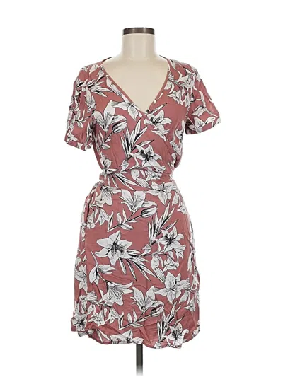 Pre-owned Roxy Casual Dress In Pink