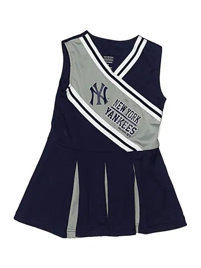 Pre-owned Genuine Merchandise By Team Athletics Kids' Dress In Blue