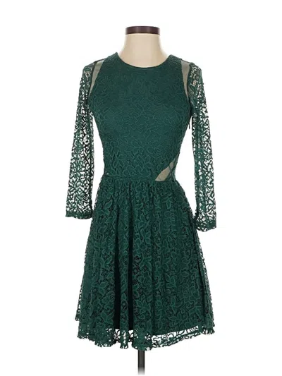 Pre-owned Abercrombie & Fitch Cocktail Dress In Green