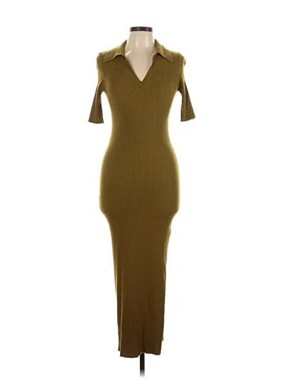 Pre-owned Ted Baker Cocktail Dress In Brown