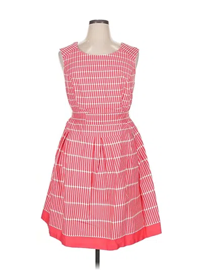 Pre-owned Dressbarn Casual Dress In Red