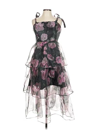 Pre-owned Lulus Cocktail Dress In Black