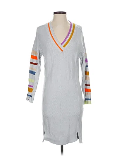 Pre-owned Daily Practice By Anthropologie Casual Dress In Gray