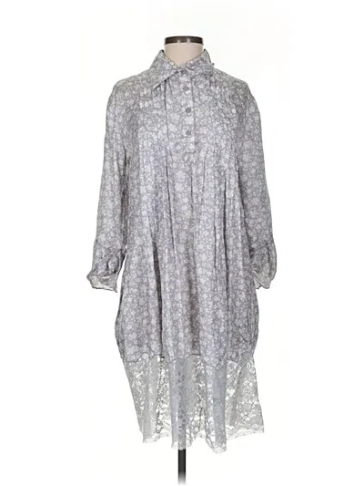 Pre-owned Miss June Casual Dress In Gray