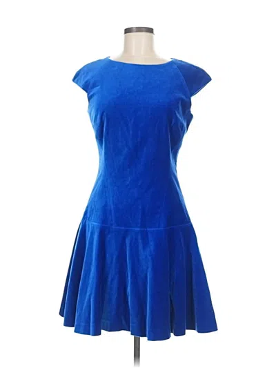 Pre-owned Ted Baker Cocktail Dress In Blue