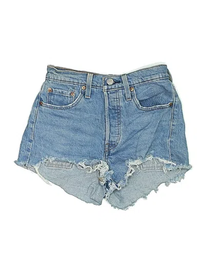 Pre-owned Levi's Denim Shorts In Blue