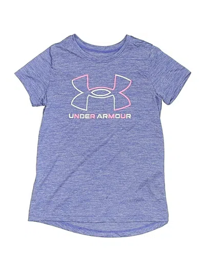 Pre-owned Under Armour Kids' Active T-shirt In Purple