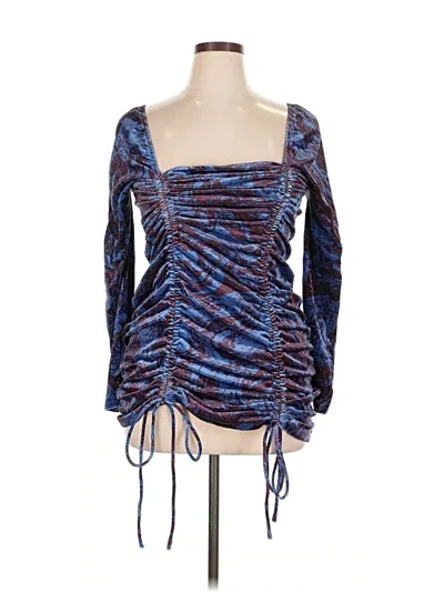Pre-owned Wild Fable Cocktail Dress In Blue