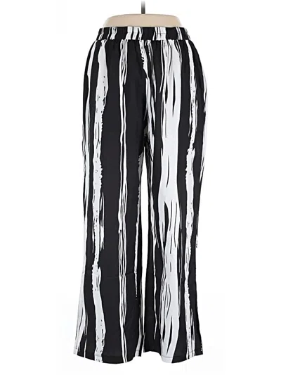 Pre-owned Shein Curve Casual Pants In Black