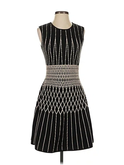 Pre-owned Bcbgmaxazria Cocktail Dress In Black