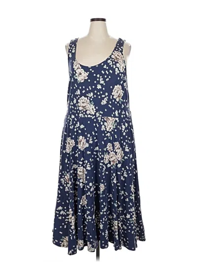 Pre-owned Torrid Casual Dress In Blue