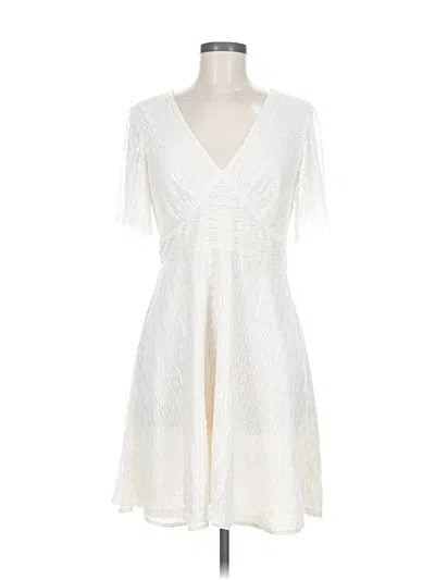 Pre-owned Hayden Cocktail Dress In White