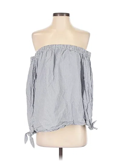 Pre-owned Abercrombie & Fitch Sleeveless Blouse In Gray