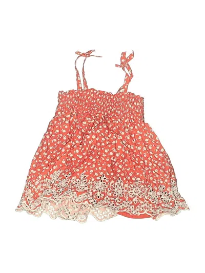 Pre-owned Baby Gap Kids' Dress In Orange