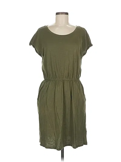 Pre-owned H&m Casual Dress In Green