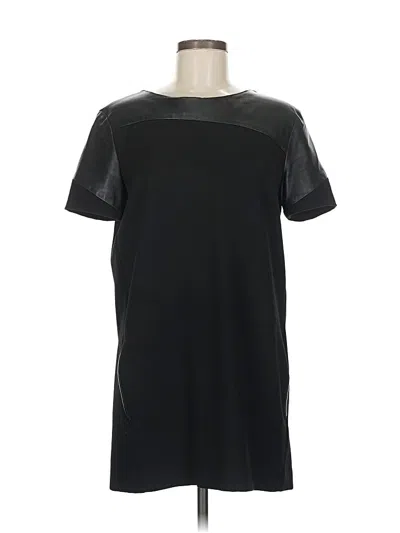 Pre-owned Maje Casual Dress In Black