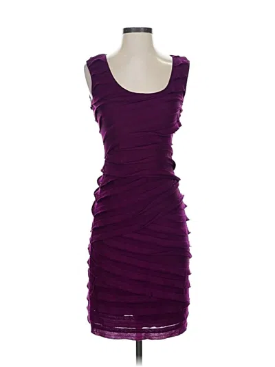 Pre-owned Max Studio Cocktail Dress In Purple