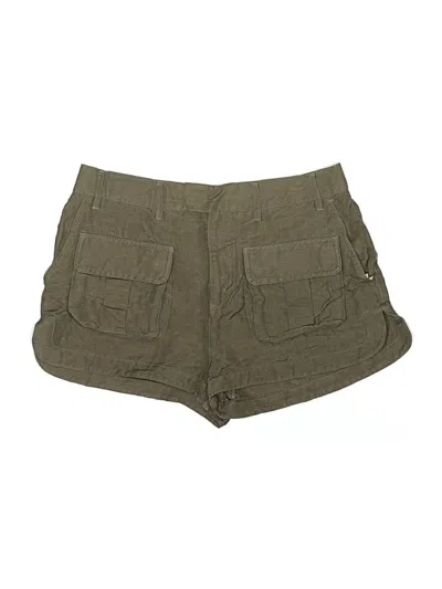 Pre-owned L'academie Los Angeles Khaki Shorts In Green