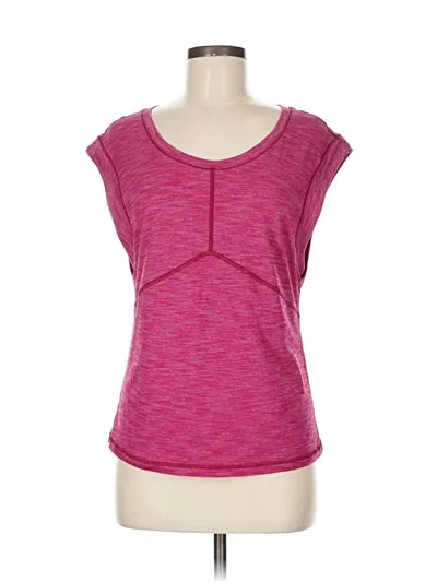 Pre-owned Lululemon Athletica Active T-shirt In Pink