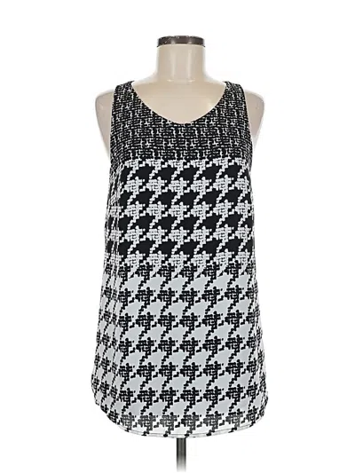 Pre-owned Cabi Sleeveless Top Black Halter Neckline Tops