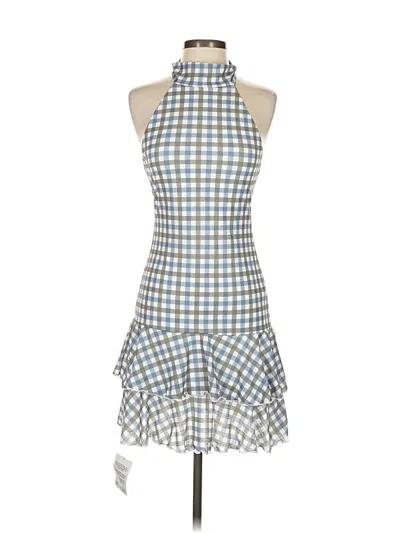 Pre-owned Asos Design Cocktail Dress In Blue