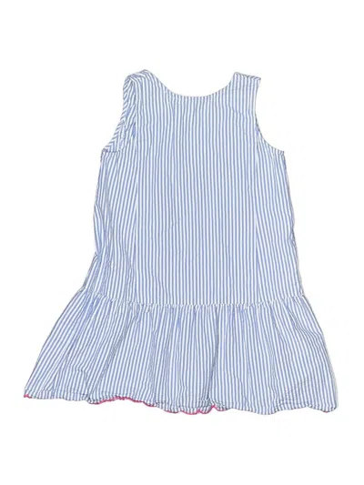 Pre-owned Crewcuts Outlet Kids' Dress In Blue