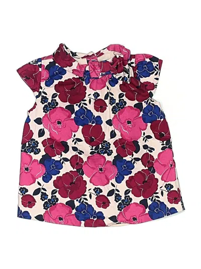 Pre-owned Janie And Jack Kids' Sleeveless Blouse In Pink