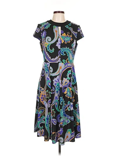 Pre-owned Tahari By Asl Casual Dress In Blue