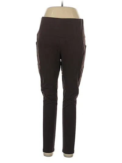 Pre-owned Chico's Active Pants In Brown