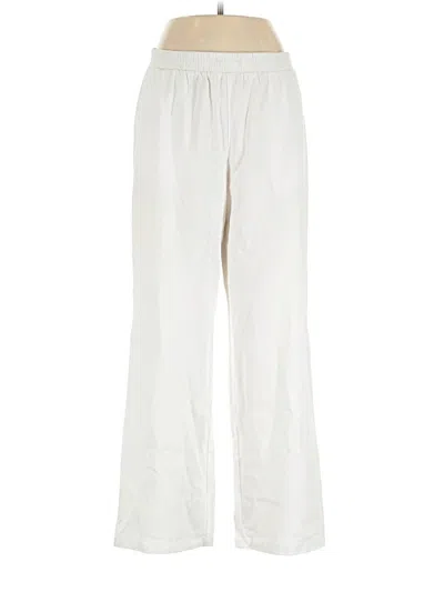Pre-owned Ellen Tracy Casual Pants In White