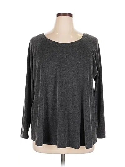 Pre-owned Calvin Klein Performance 3/4 Sleeve T-shirt In Gray