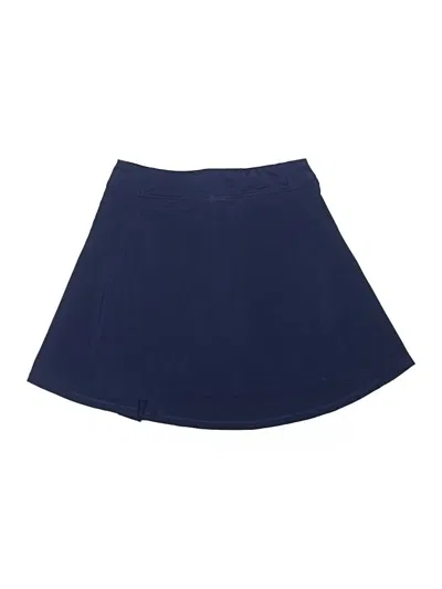 Pre-owned Athleta Girl Kids' Active Skirt In Blue