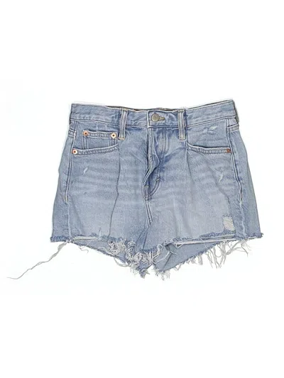 Pre-owned Lucky Brand Denim Shorts In Blue